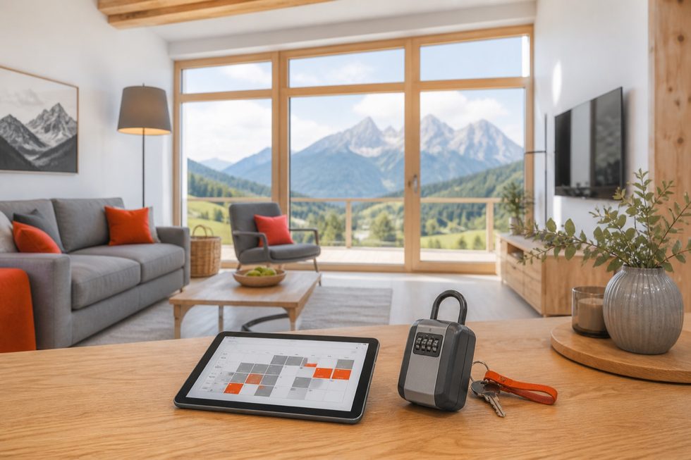 Helle Ferienwohnung mit Alpenblick – Kurzzeitvermietung in Oberbayern